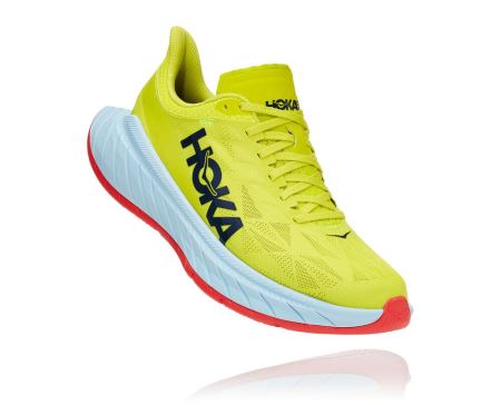 Hoka One One Carbon X 2 Barbati - Adidasi Alergare Pe Drum Roz | RO-HIVRrJq